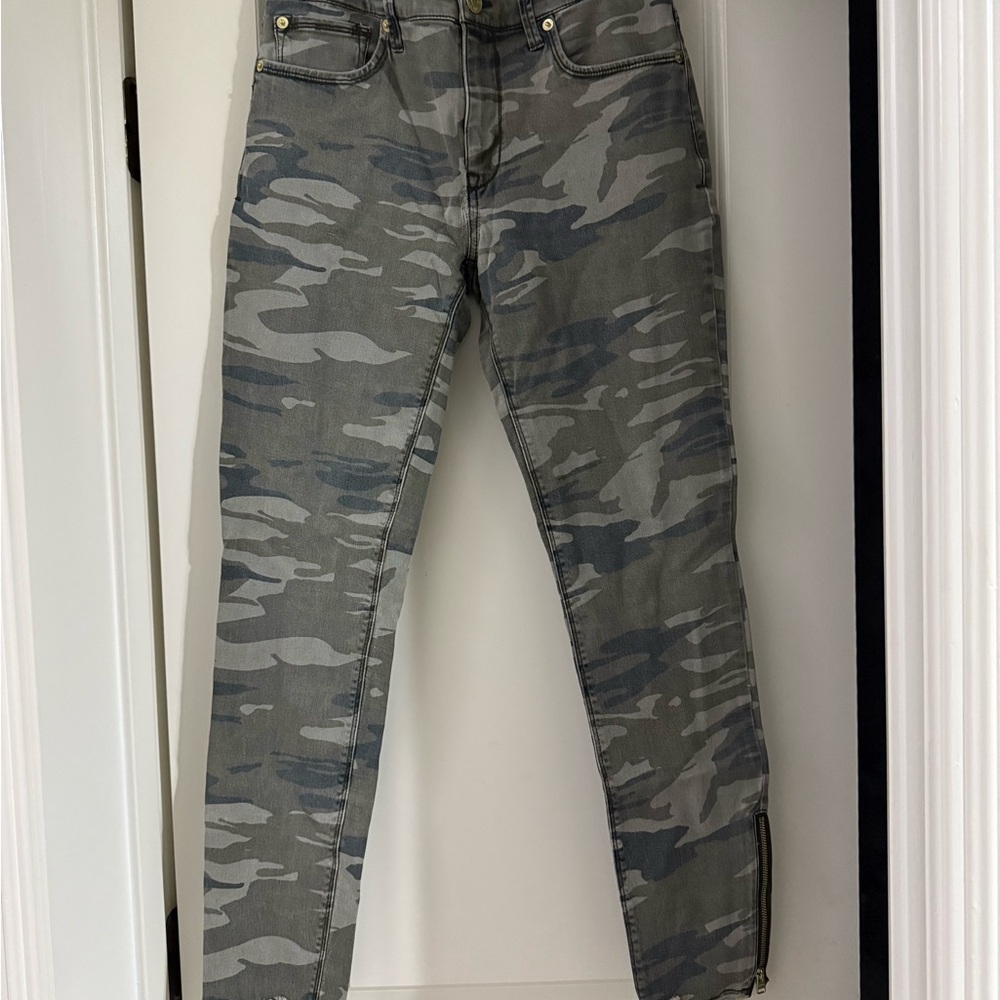 Express Camouflage Skinny Jeans
